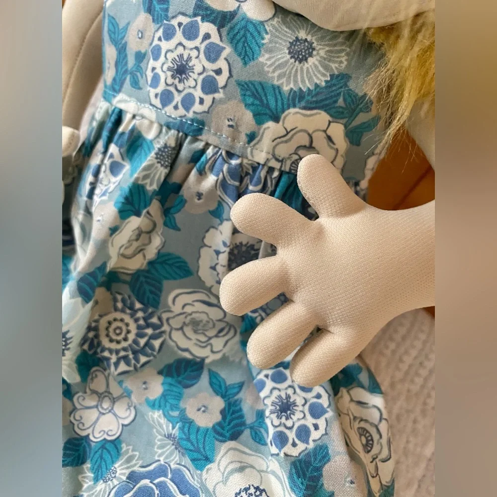 Handmade fabric baby